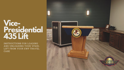 Travel Case For Executive Wood Lecterns