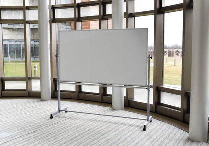 72"W x 48"H Double-Sided Magnetic Whiteboard